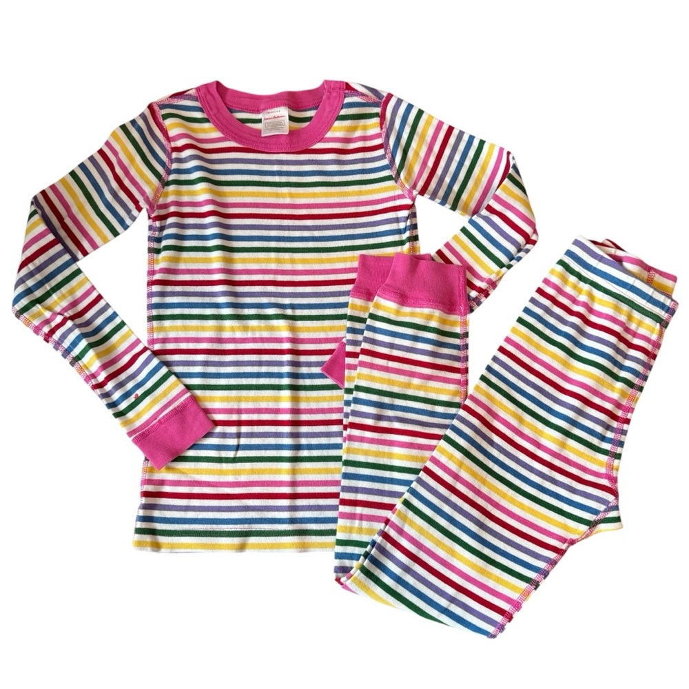 Hanna Andersson Multicolor Striped Pajama Set
